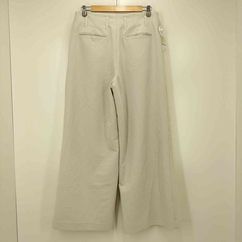 ウィムバイリドム WYM LIDNM SLIGHT FLARE DOUBLE CLOTH BAGGY SLACKS バギー スラックス メンズ JPN:L