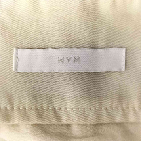 ウィムバイリドム WYM LIDNM SLIGHT FLARE DOUBLE CLOTH BAGGY SLACKS バギー スラックス メンズ JPN:L