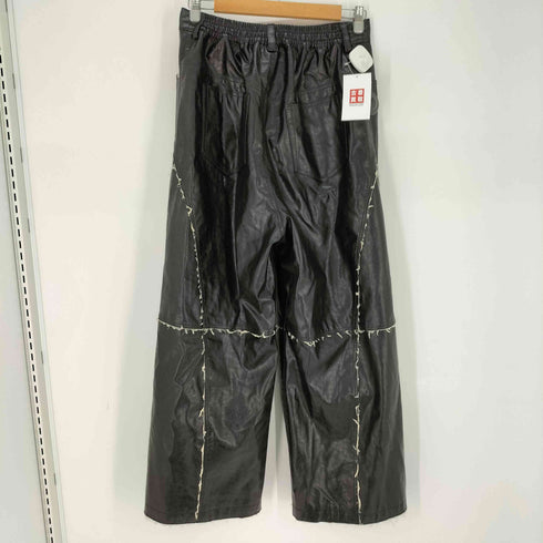 メゾンスペシャル MAISON SPECIAL Artificial Leather Wide Pants アーティフィシャルレザーワイドパンツ メンズ JPN:1