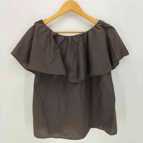 ラウンジドレス Loungedress 25SS フリルオフショル2WAYブラウス レディース FREE