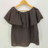 ラウンジドレス Loungedress 25SS フリルオフショル2WAYブラウス レディース FREE