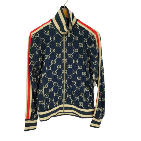 グッチ GUCCI GG ジャガード トラックジャケット メンズ import:XS
