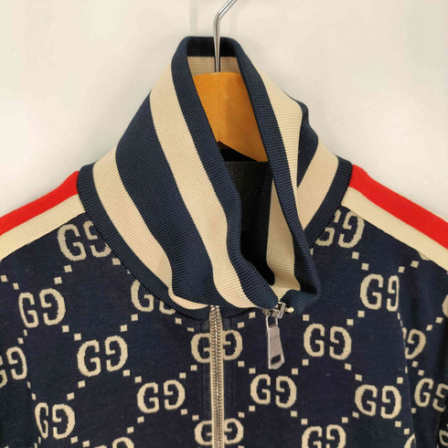 グッチ GUCCI GG ジャガード トラックジャケット メンズ import:XS