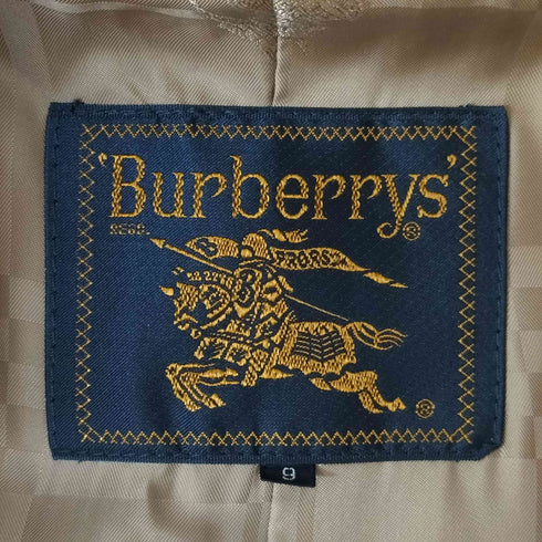 バーバリーズ BURBERRYS 90S ウール ステンカラー コート レディース 9AR