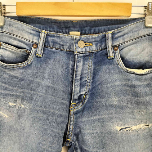 ロンハーマンカルフォルニア Ron Herman California クラッシュ加工デニムパンツ メンズ S