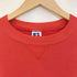 ラッセルアスレチック RUSSELL ATHLETIC 90s USA製 コットンポリ 前V ブランク クルーネックスウェット メンズ import:M