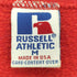 ラッセルアスレチック RUSSELL ATHLETIC 90s USA製 コットンポリ 前V ブランク クルーネックスウェット メンズ import:M