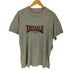 LONSDALE 袖裾シングル フロッキープリントクルーネックTシャツ メンズ