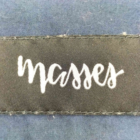 マシス MASSES フロントダブルポケット L/S オープンカラーシャツ メンズ JPN:M