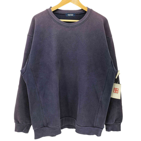 ノーティカ NAUTICA ロゴ刺繍 裏起毛 クルーネック スウェット メンズ JPN:L
