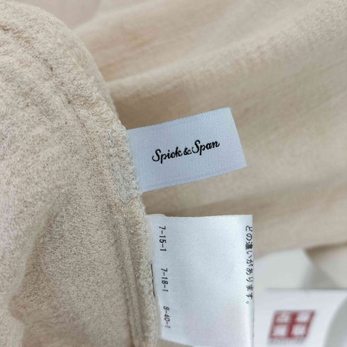 ユーバイスピックアンドスパン U by SPICK&SPAN 25SS コットン クレープ ルーズ プルオーバー レディース FREE
