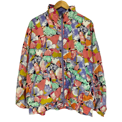 LAVON 総柄ジップアップブルゾン メンズ JPN:XL