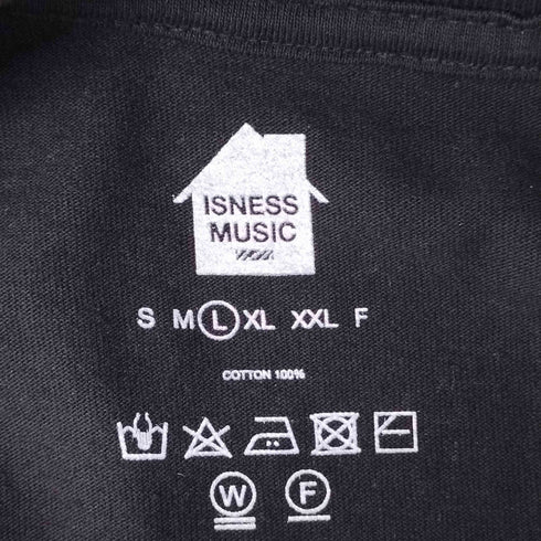 イズネス is-ness ISNESS MUSIC HOUSE T-SHIRT メンズ JPN:L