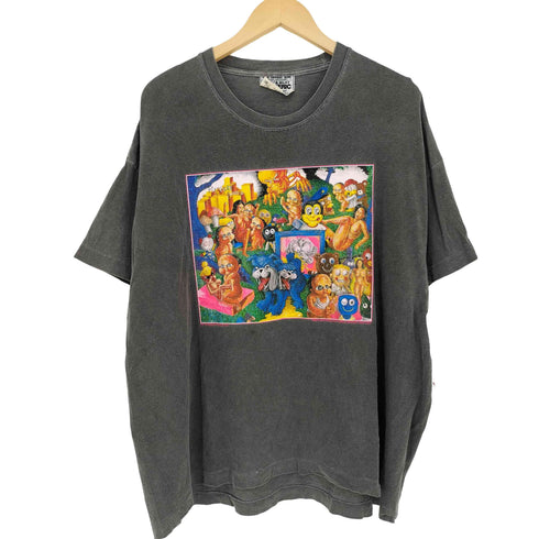 ヒステリックグラマー HYSTERIC GLAMOUR 25ss BOOTLEG アートプリント クルーネック S/S Tシャツ メンズ
