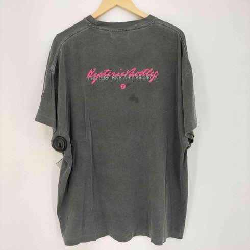 ヒステリックグラマー HYSTERIC GLAMOUR 25ss BOOTLEG アートプリント クルーネック S/S Tシャツ メンズ