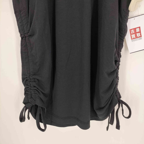 アディダス adidas パフォーマンスロゴ サイドドローコード S/S クルーネック Tシャツ レディース JPN:L