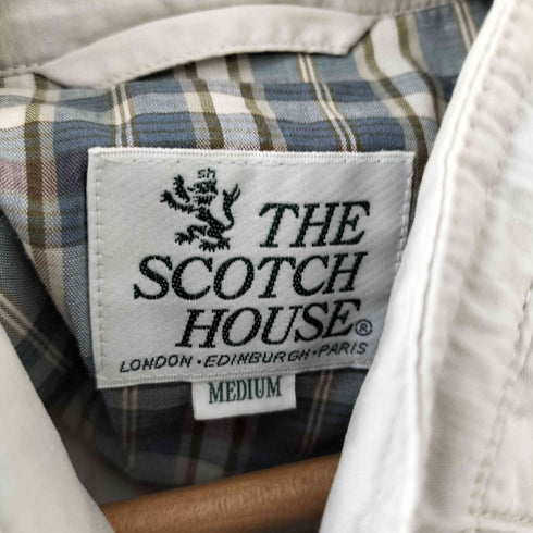 ザスコッチハウス The Scotch House レザー切替ジップブルゾン メンズ JPN:M