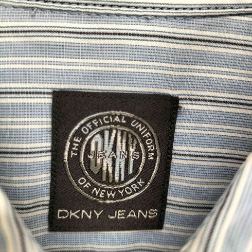 ダナキャランニューヨーク DKNY L/Sストライプシャツ レディース JPN:4