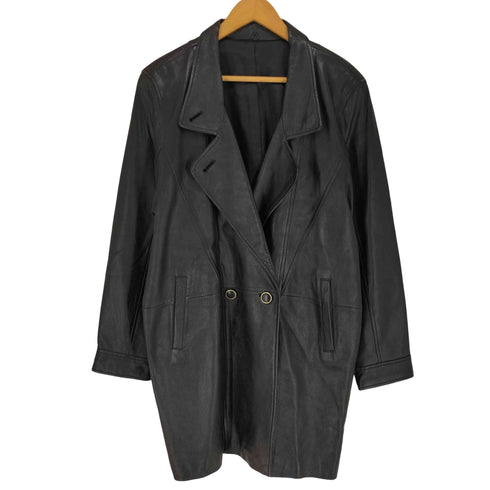 lamb leather レザーコート レディース