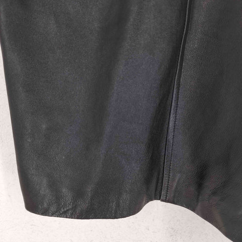 lamb leather レザーコート レディース