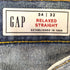 ギャップ Gap RELAXED STRAIGHT ワイド ストレート デニム パンツ メンズ 34/32