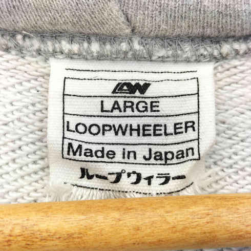 ループウィラー LOOPWHEELER コットン ブランク プルオーバーパーカー メンズ JPN:L