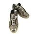 ALL SAINTS シルバーメタリック ローカットスニーカー レディース 24.5