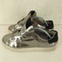 ALL SAINTS シルバーメタリック ローカットスニーカー レディース 24.5