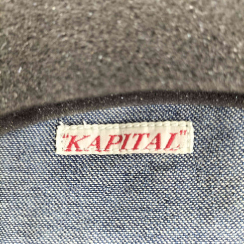 キャピタル KAPITAL ノースリーブ デニムウエスタンシャツ レディース