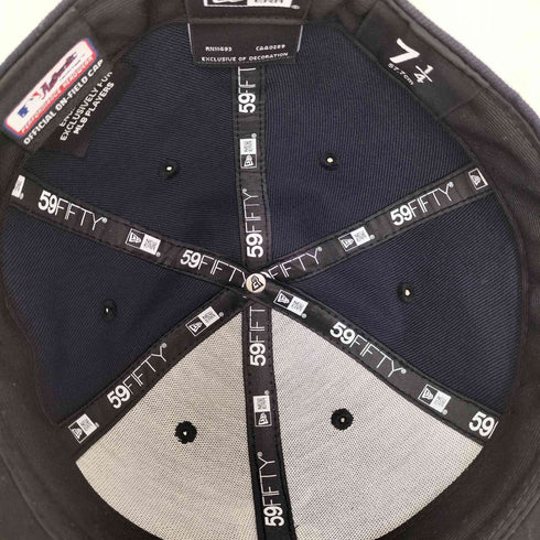 ニューエラ NEW ERA 59FIFTY ベースボール チーム ロゴ 刺繍 6パネル キャップ メンズ 7 1/4