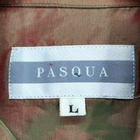 フメイ PASQUA コガネ色 L/Sシャツ ポリシャツ メンズ JPN:L