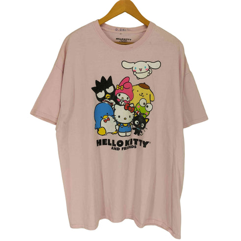 キャラクタープリントクルーネックTシャツ メンズ