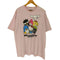 キャラクタープリントクルーネックTシャツ メンズ