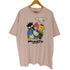 キャラクタープリントクルーネックTシャツ メンズ