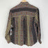 Liz Wear レーヨン100 ループ留め 両フラップ 総柄オープンカラーシャツ メンズ JPN:S