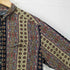 Liz Wear レーヨン100 ループ留め 両フラップ 総柄オープンカラーシャツ メンズ JPN:S