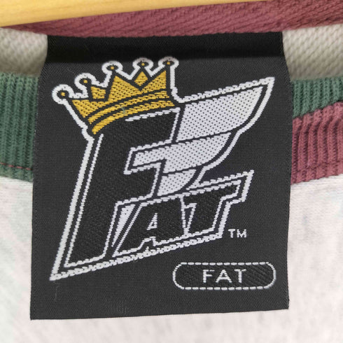 エフエーティー FAT ロゴプリント スウェット レディース