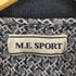 M.E.SPORT コットンレーヨン 総柄L/Sポロ メンズ JPN:M