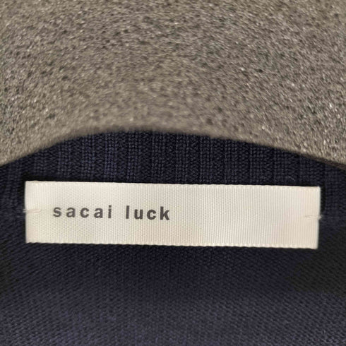 サカイラック sacai luck ハート型レース ボーダーニット レディース