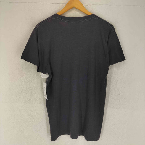 スクリーンスターズ SCREEN STARS 80s 青タグ初期 袖裾シングル USA製 March of Dimes フロントプリントクルーネックTシャツ メンズ L