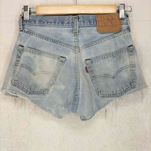 リーバイス Levis 80s ボタン裏524 USA製 ボタンフライデニムショートパンツ レディース