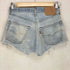 リーバイス Levis 80s ボタン裏524 USA製 ボタンフライデニムショートパンツ レディース