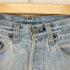 リーバイス Levis 80s ボタン裏524 USA製 ボタンフライデニムショートパンツ レディース