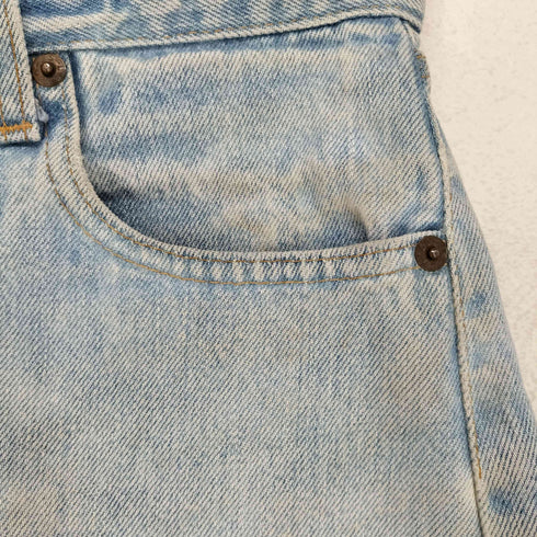 リーバイス Levis 80s ボタン裏524 USA製 ボタンフライデニムショートパンツ レディース
