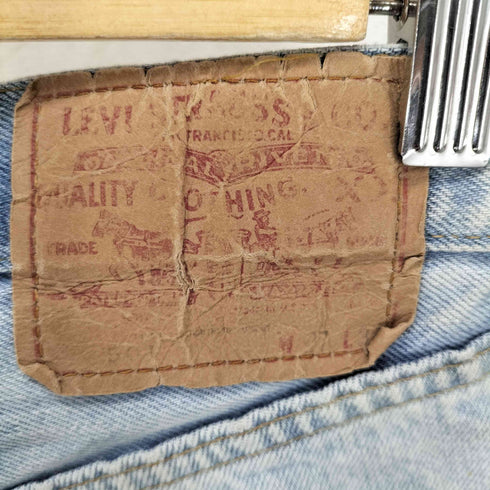 リーバイス Levis 80s ボタン裏524 USA製 ボタンフライデニムショートパンツ レディース