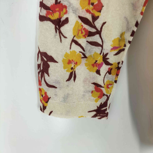 マックスマーラステュディオ MAX MARA STUDIO フラワー刺繍カーディガン レディース