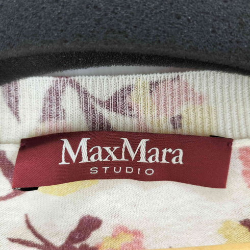マックスマーラステュディオ MAX MARA STUDIO フラワー刺繍カーディガン レディース