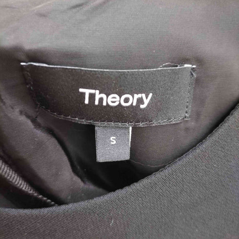 セオリー theory SL CLEAN SHELL ADMIRAL CREPE バックジップ ノースリーブ ブラウス レディース JPN:S