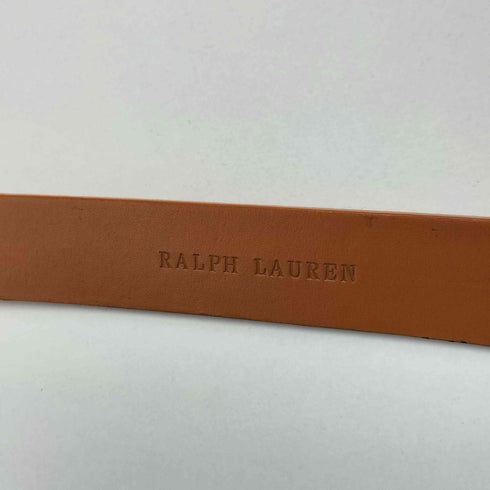 ラルフローレン RALPH LAUREN レザー サスペンダー レディース S