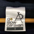 ゴースローキャラバン go slow caravan コラボ LIBCOTEC裏起毛 ロゴプリント プルパーカ メンズ JPN:5